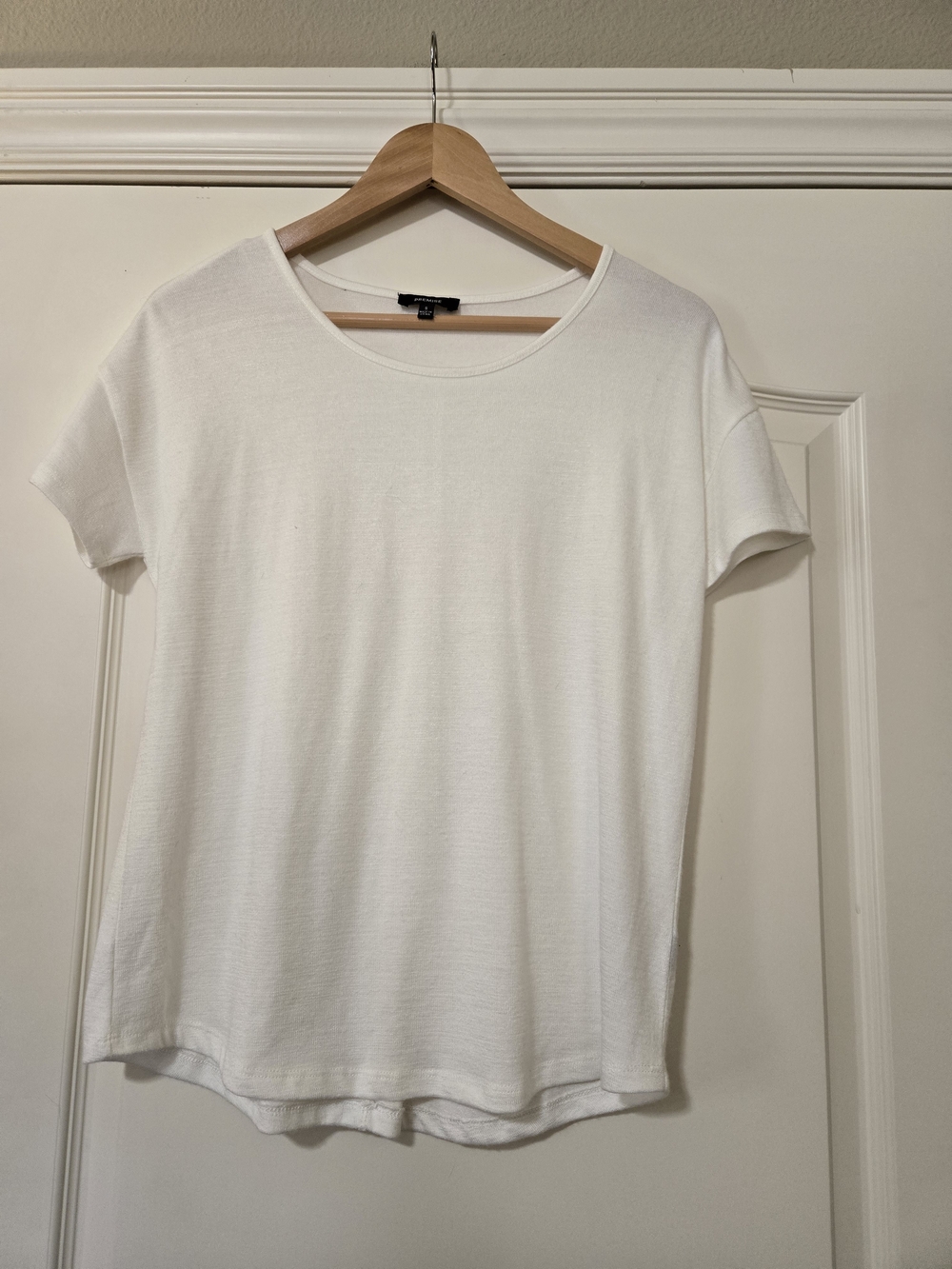 Premise White Short-Sleeve Very Soft Crewneck Tee